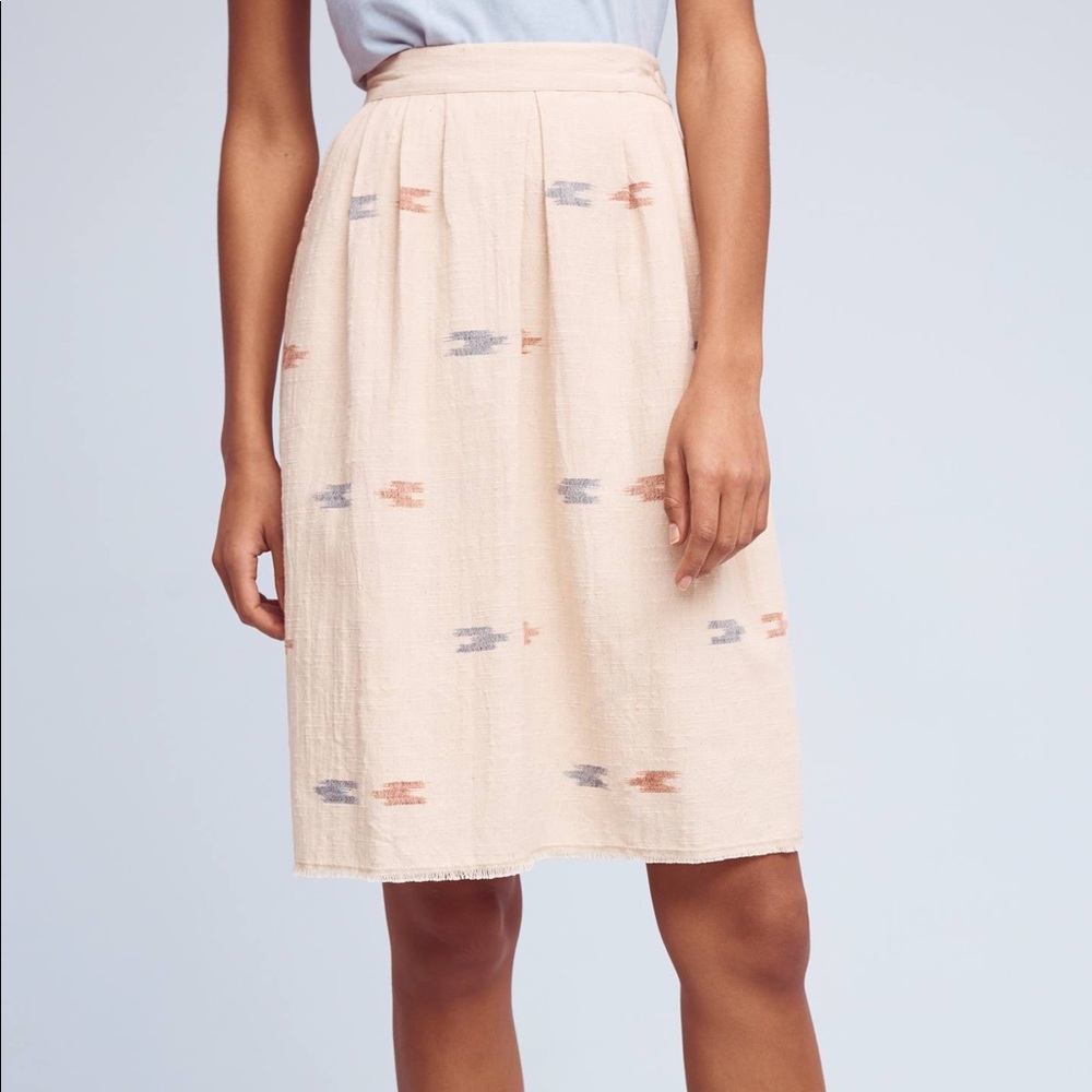 Anthropologie Printed Skirt
