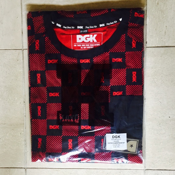 DGK Checkers Custom 3/4 Sleeve Pocket Knit - Picture 5 of 7