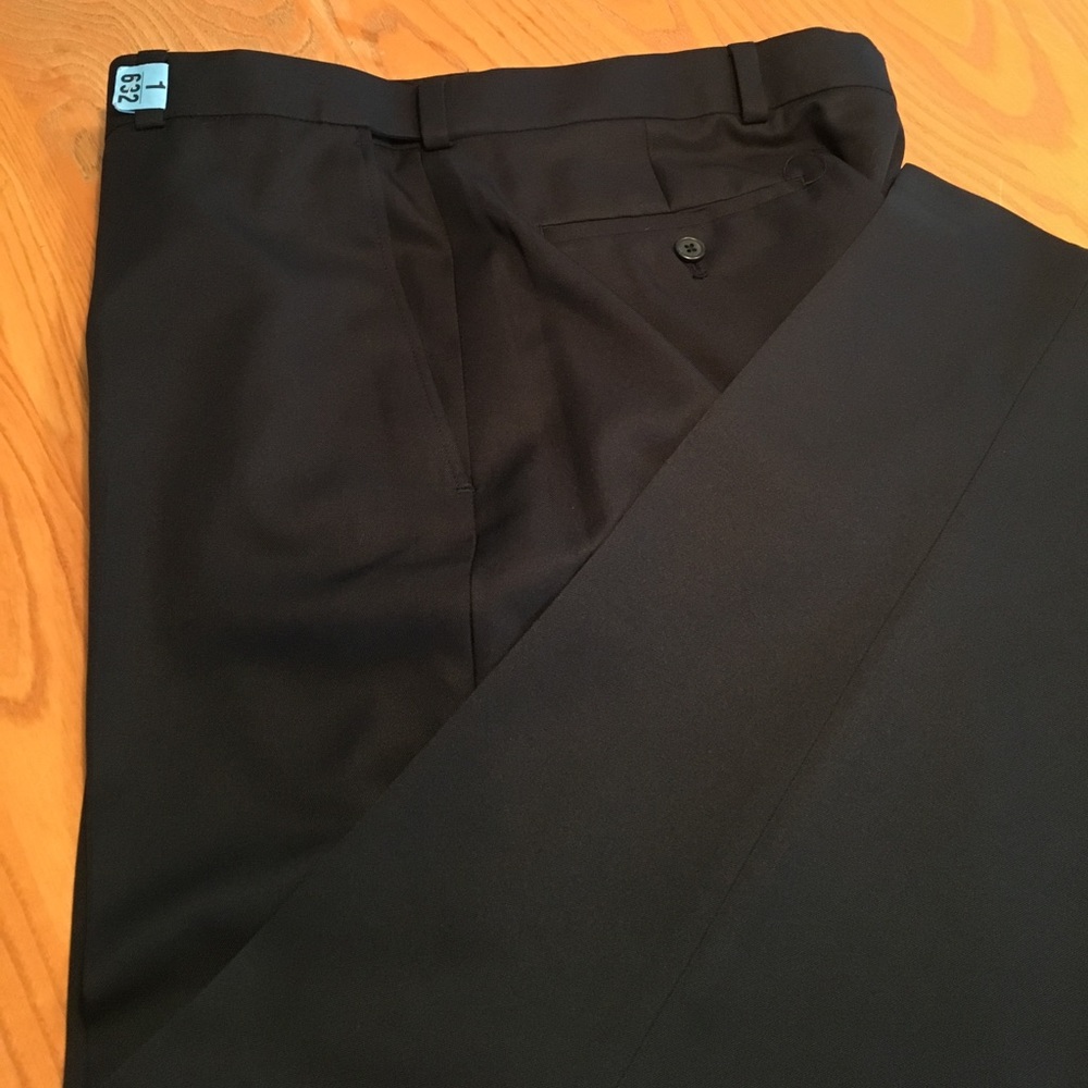 Men's dress pants.