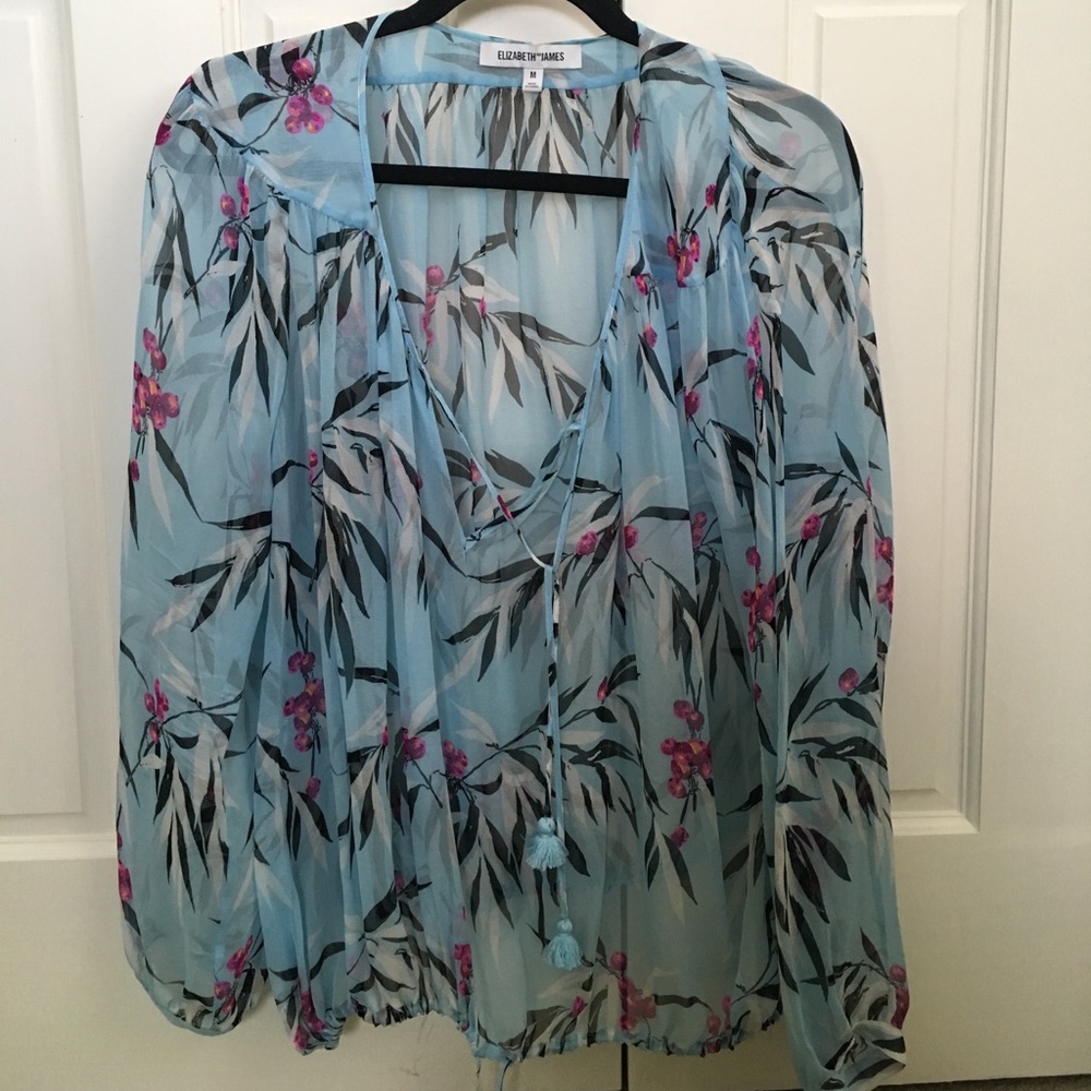 Transparent Elizabeth and James blouse