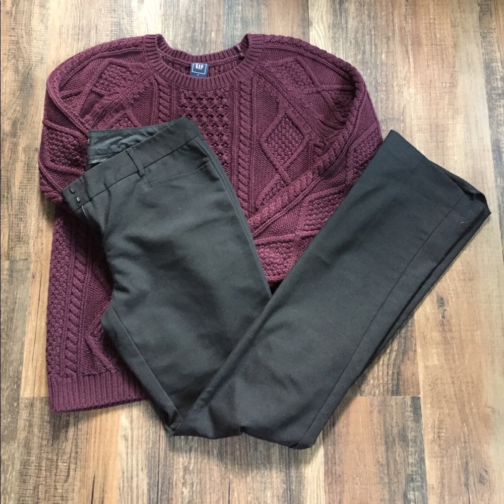 Black columnist dress pants