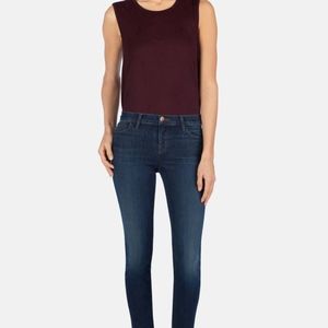 J Brand Mid-Rise Skinny Jeans in Stormy Sz 31 NEW