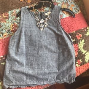 Grey Sleeveless Top