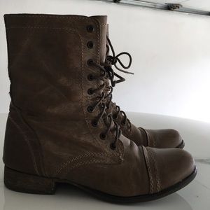 Steve Madden combat boots