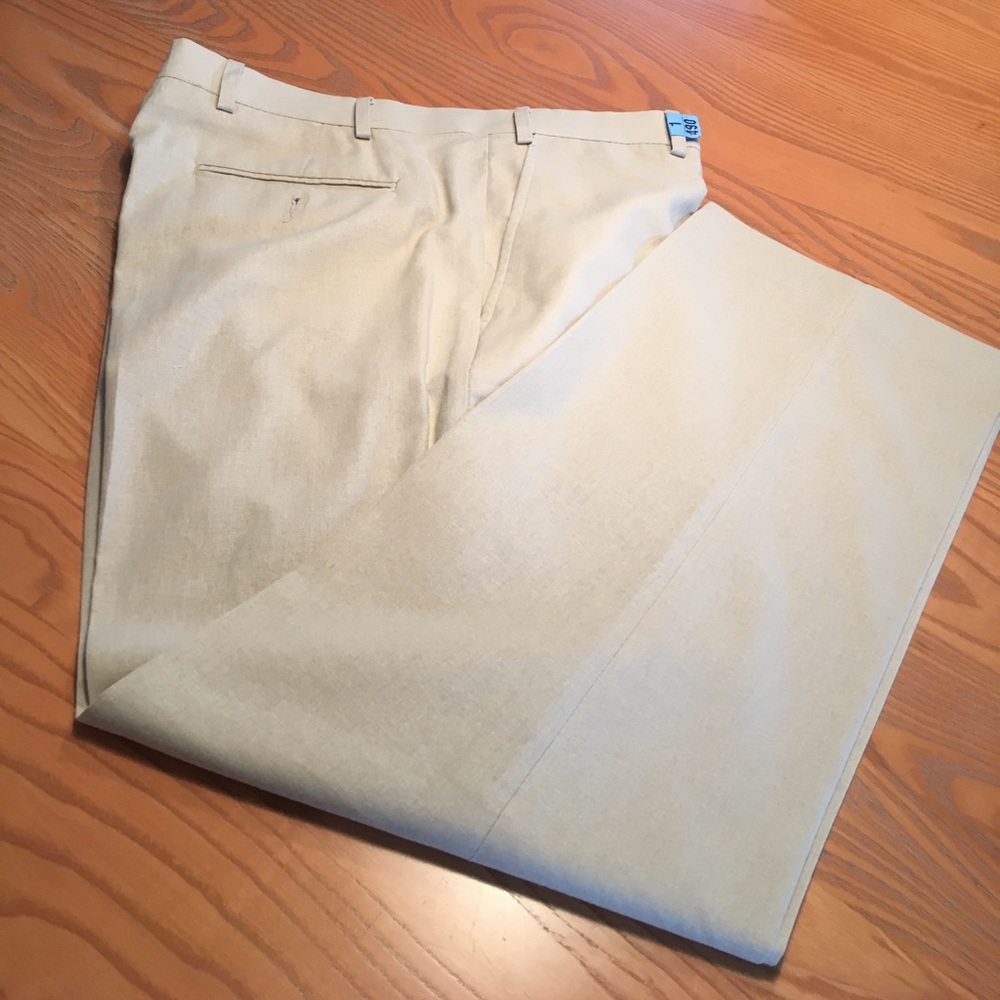 Men's dress pants.