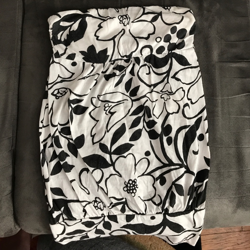 American Eagle Outfitters floral printed tube top