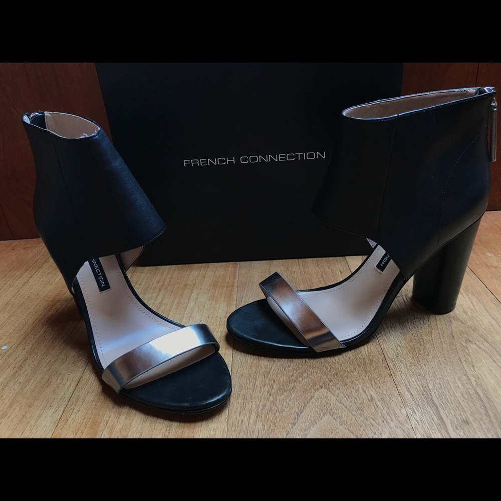 French Connection Heeled Booties
