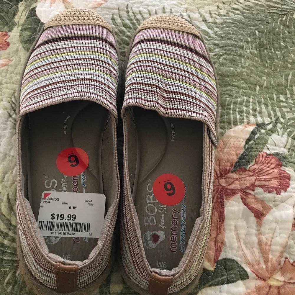 Comfy Espadrilles  Bobs Skechers mutli-colored