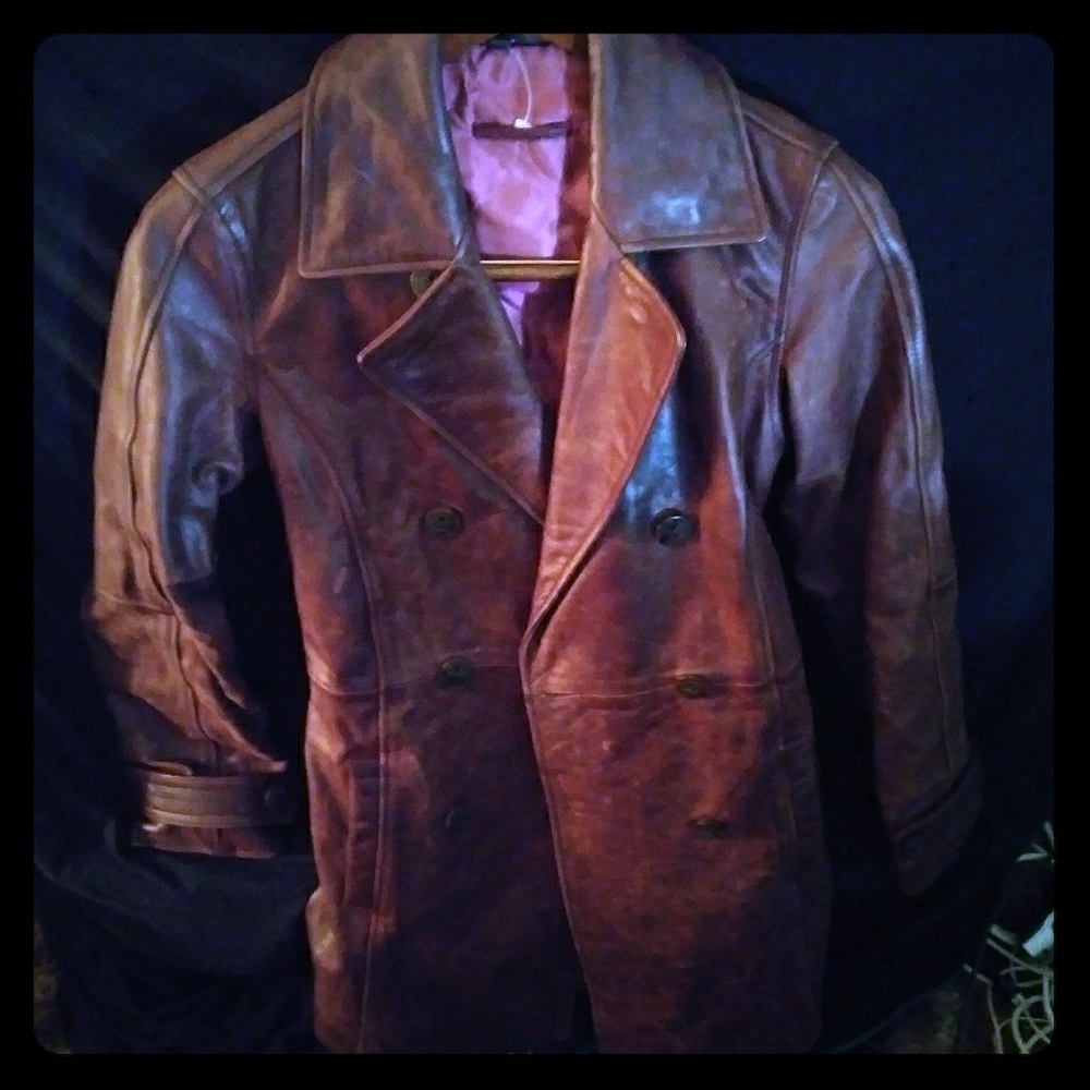 Timberland women's leather jacket size small