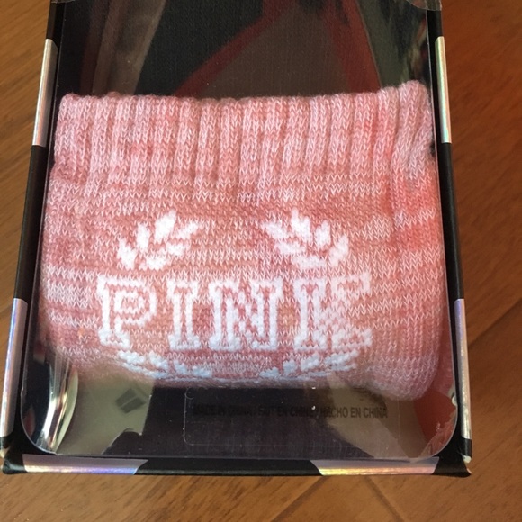 New Victoria's Secret Pink 3 Pack Long Socks - Picture 6 of 6