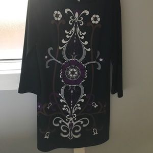 Black mini dress from Tibi