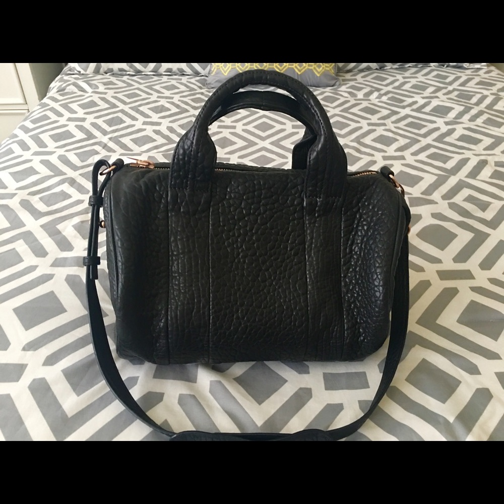 Alexander Wang Rocco Rose Gold Handbag