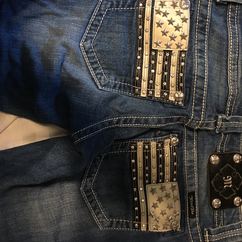 Miss me American Flag Jeans