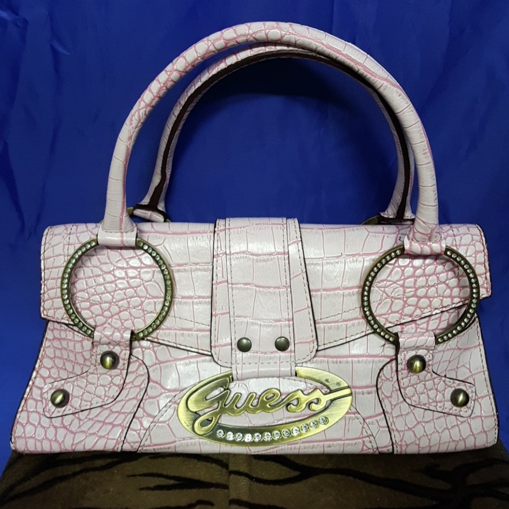 NWOT Original Pink Guess Handbag