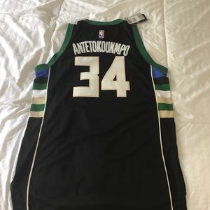 Milwaukee Bucks Antetokounmpo #34 NBA Jersey!!
