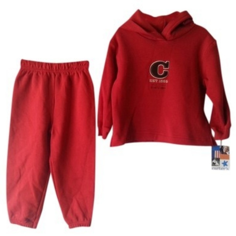 Carter's Hooded Two Piece Sweatsuit