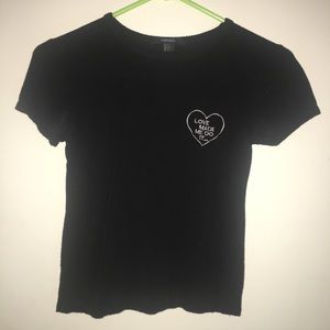 Love made me do it black Shirt