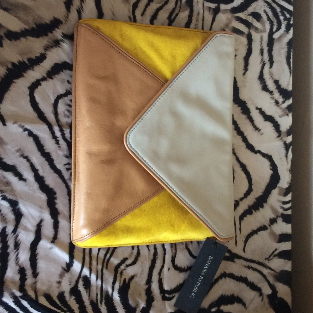 Banana Republic envelope handbag