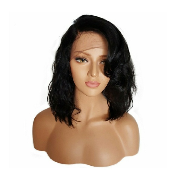 Virgin Brazilian Wavy LaceFront Wig 12 inches!! main image 5