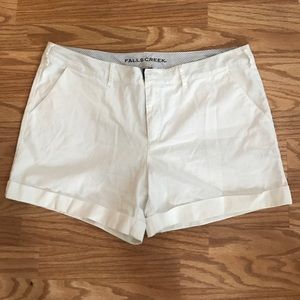 Women's fall creek white shorts