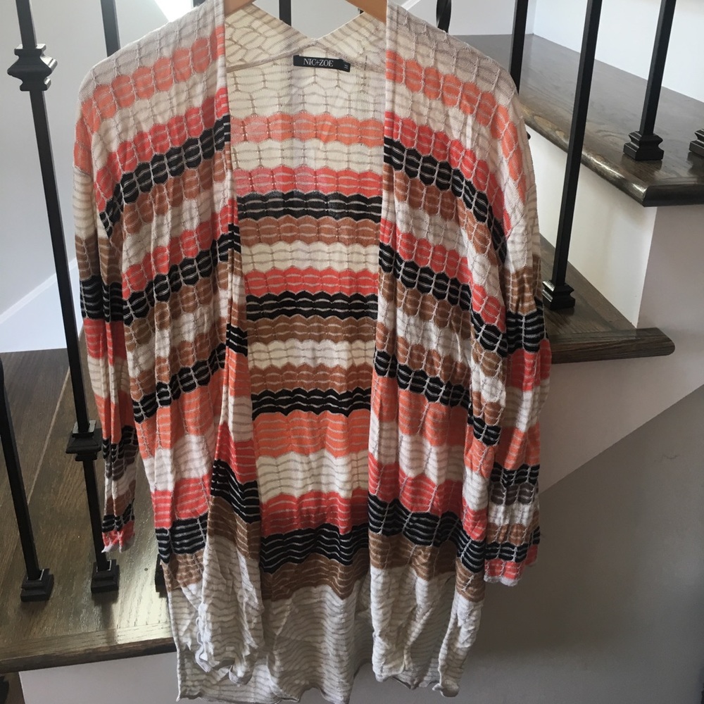 Nice and Zoe open cardigan