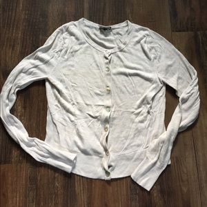 Express oatmeal crop cardigan
