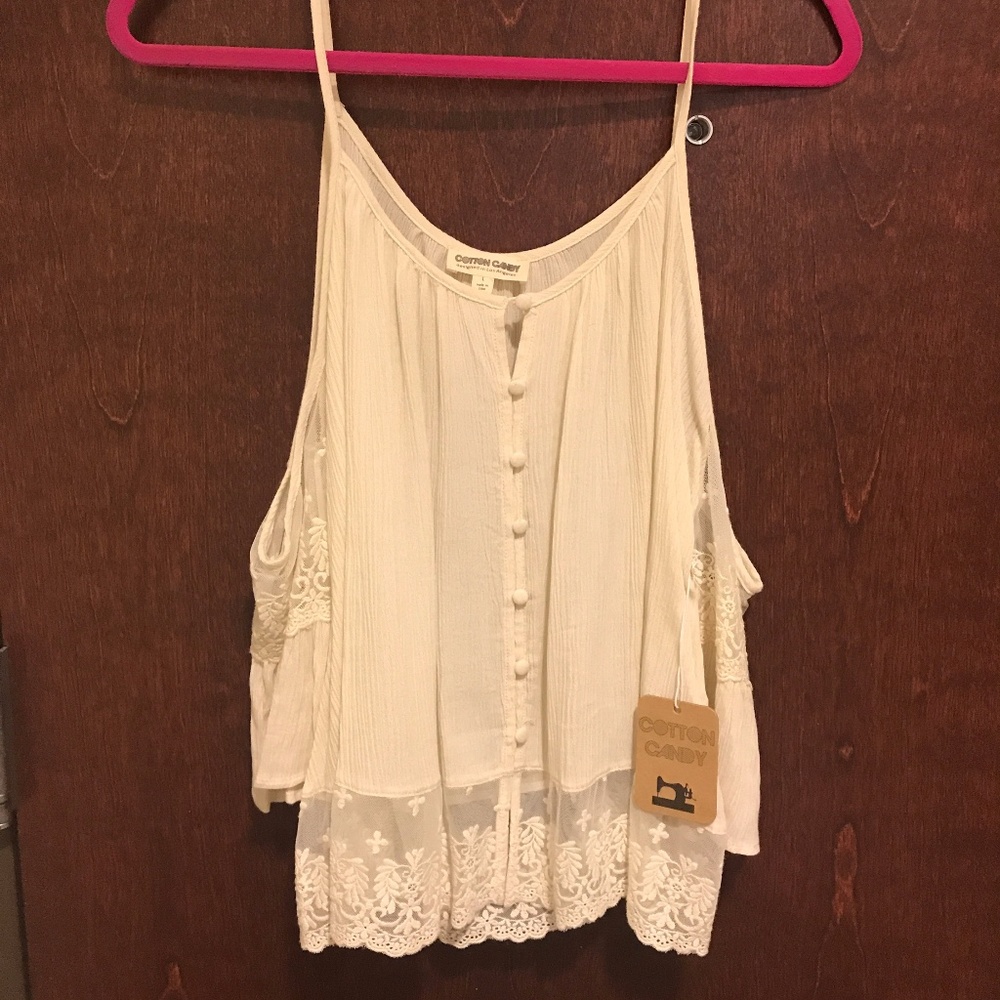 Flowy Lace Blouse