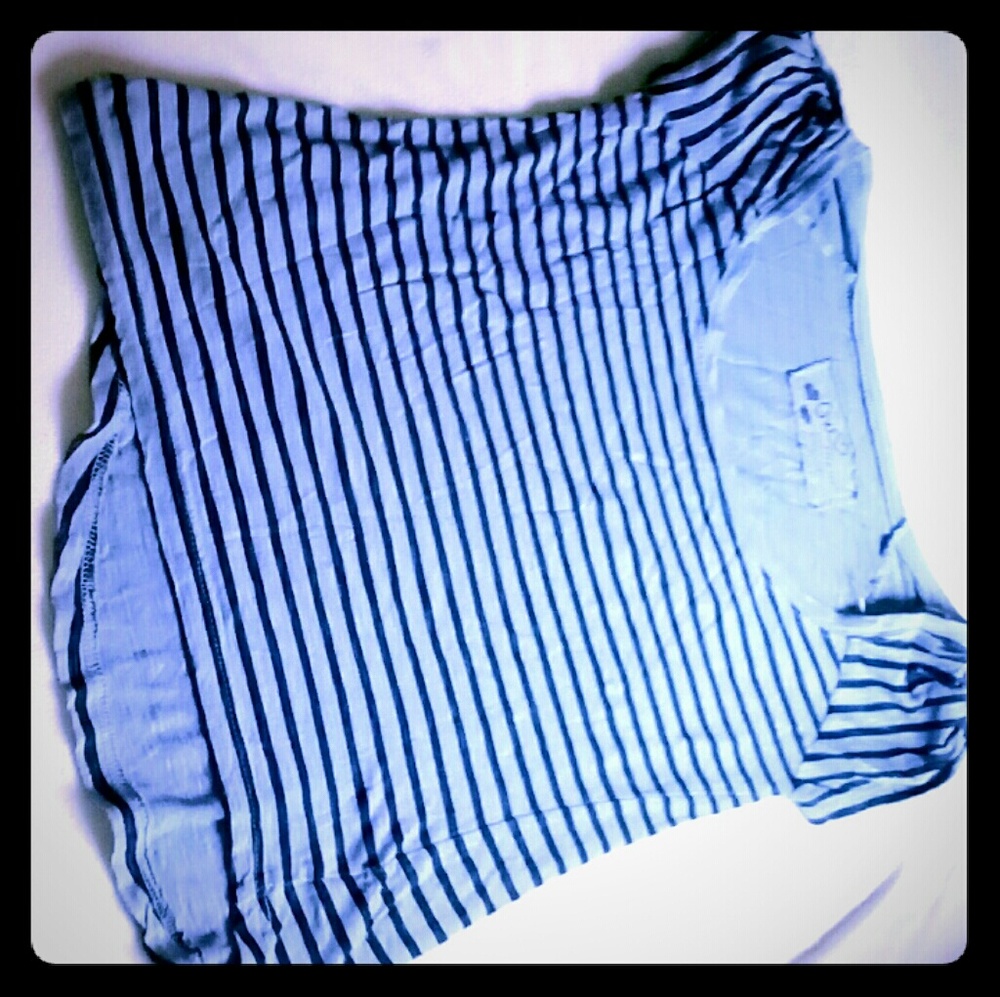 Cute Blue striped shirt for women❤😍😍