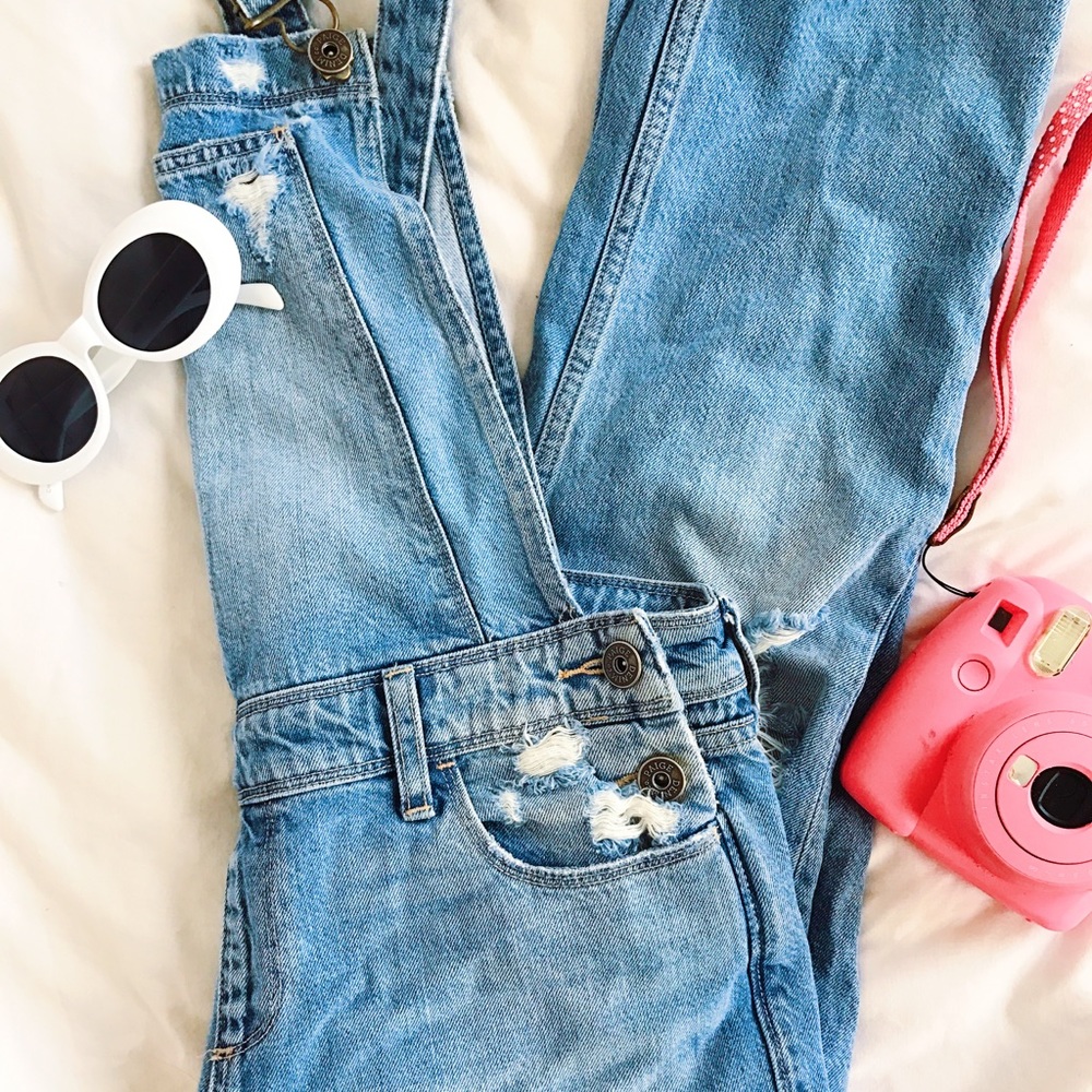 PAIGE Denim Overalls