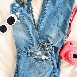 PAIGE Denim Overalls
