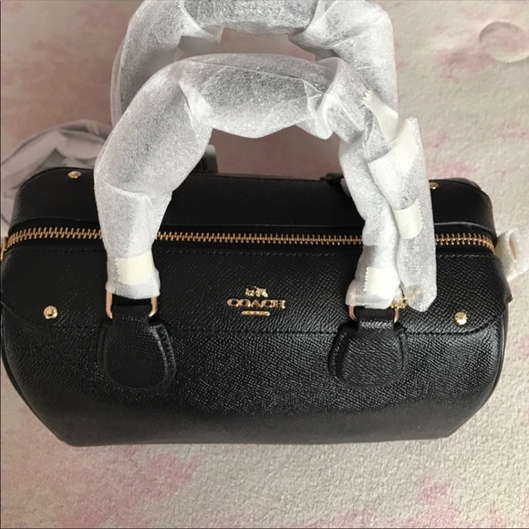 Coach black leather satchel Handbag - Picture 6 of 6