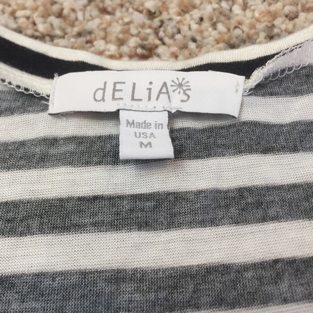 Striped Crop Top - Picture 2 of 2