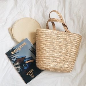 Wicker Basket Bag