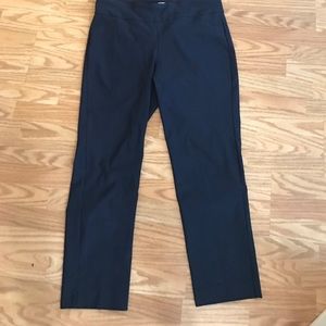 Navy blue dress pant, size 16W, brand charter club