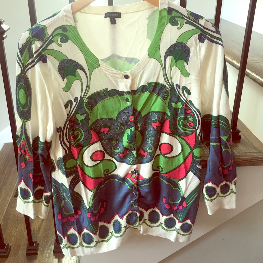 Talbots cardigan, size medium