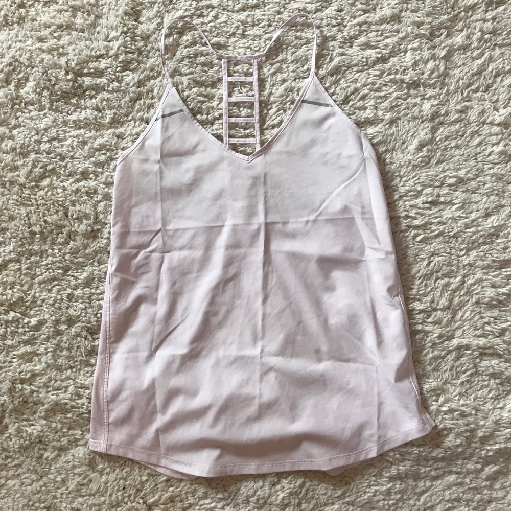 Lululemon pink workout tank