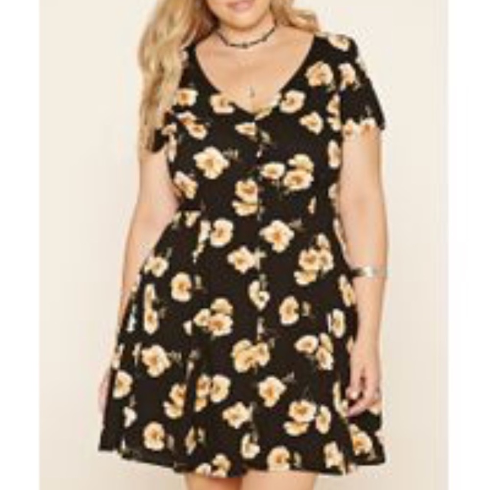 Forever 21 plus size floral sundress