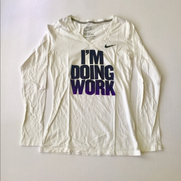 Nike Tops - Nike long sleeve Graphic Tees