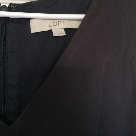 Loft Dark Grey Dress - Picture 4 of 8