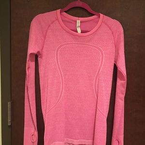 Lulu Lemon Pink Long Sleeve