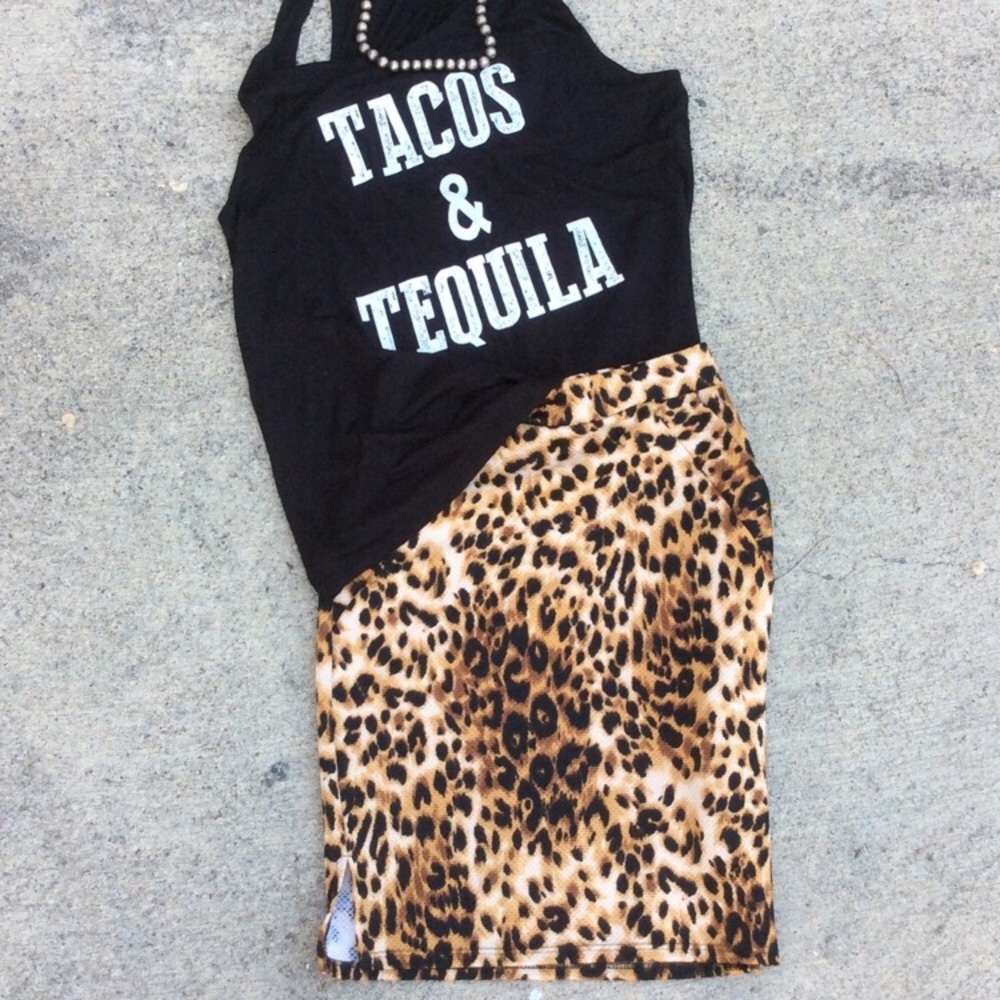 Cheetah Pencil Skirt 🐆