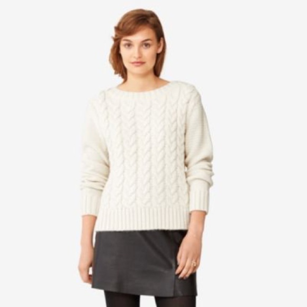 Perfect Kate Spade Sweater cream cable knit