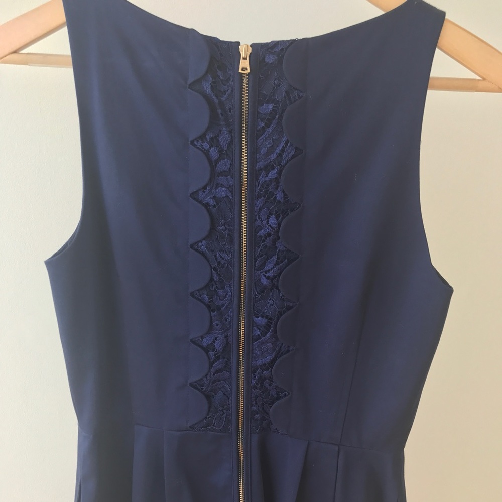 Club Monaco navy cocktail dress