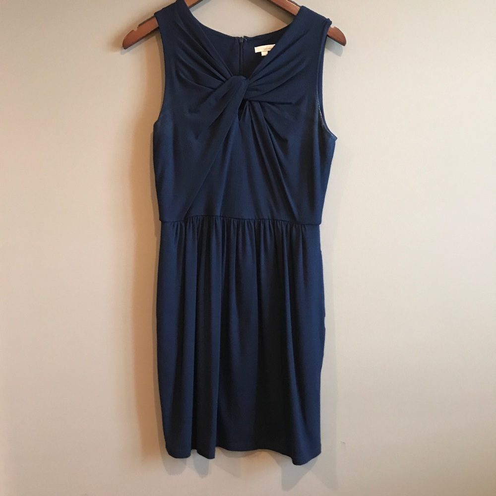 Classic navy blue dress