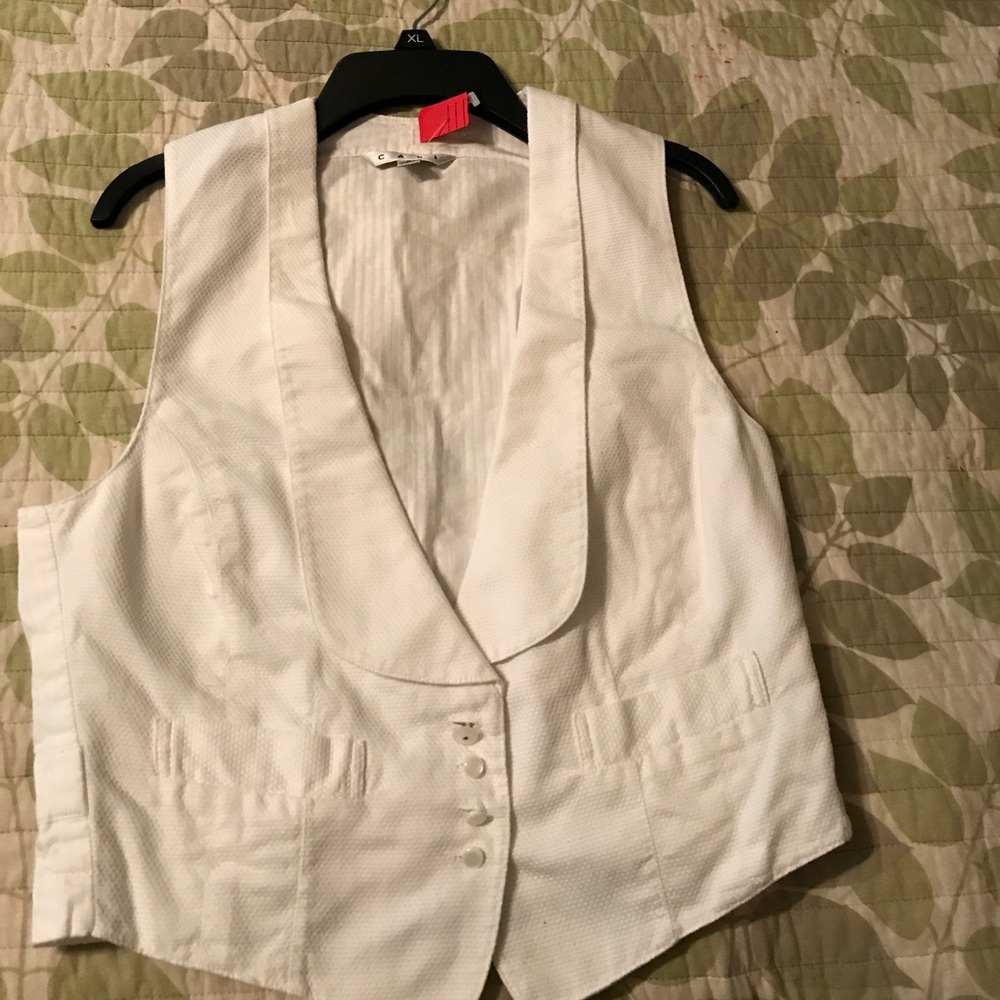 Cabi white vest