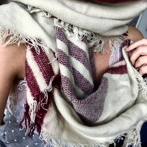 Cute festive scarf. Perfect for fall!