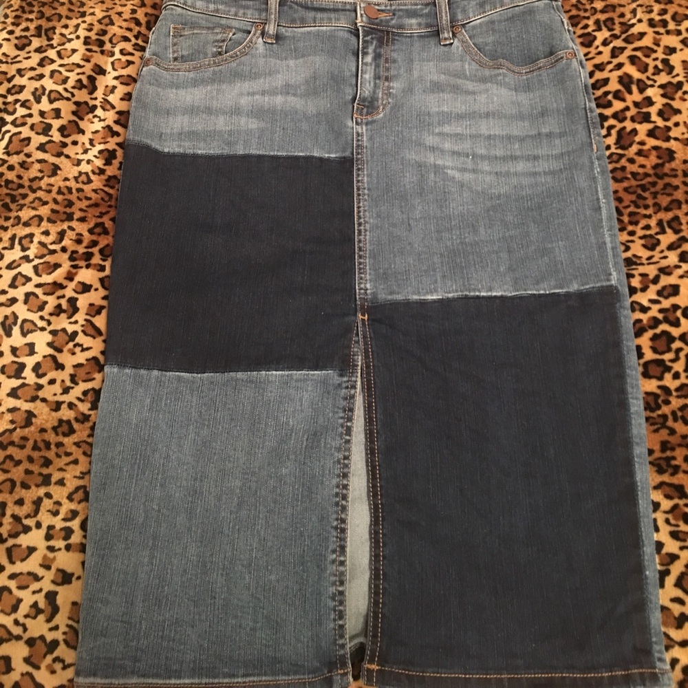 Jean skirt