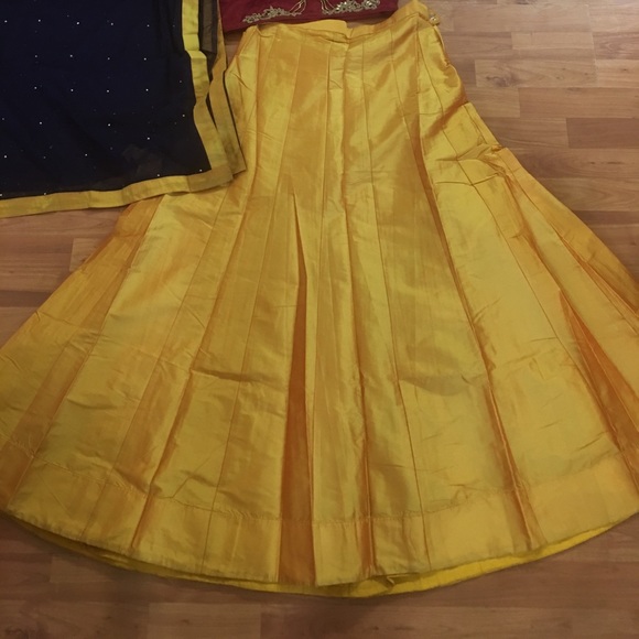 Chaniya Choli( croptop &Skirt) - Picture 2 of 7