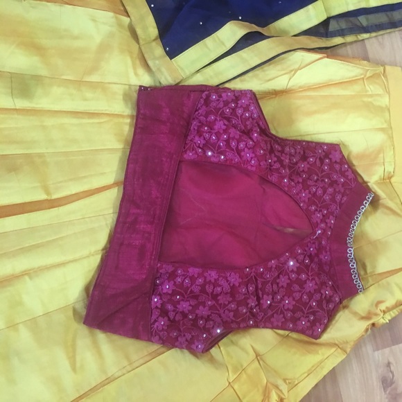 Chaniya Choli( croptop &Skirt) - Picture 5 of 7