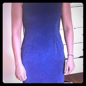 Vintatage Navy Blue Mod Dress